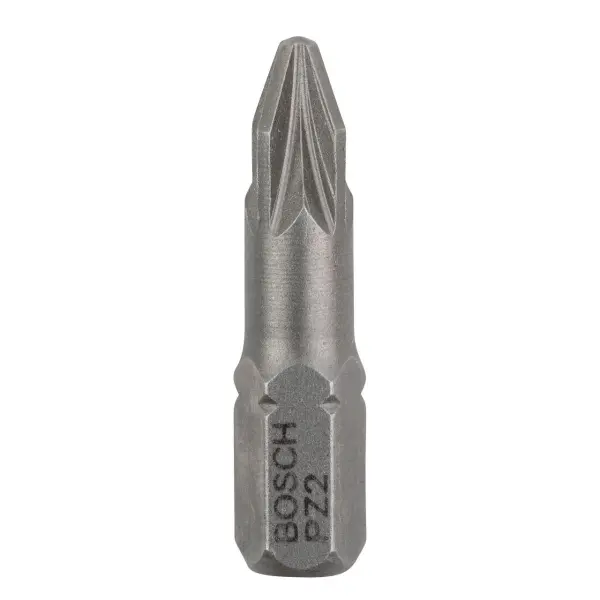 Bosch 2607001558 超硬PZ2 螺絲批頭 25毫米 (3件裝)