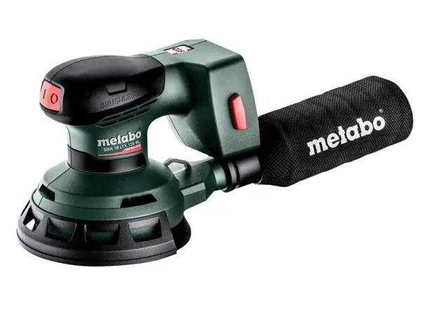 Metabo SXA 18 LTX 125 BL Levigatrice Orbitale Senza Spazzole, 18V, Solo Str