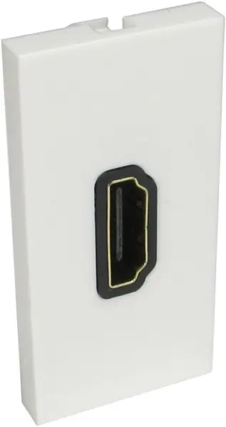 PRO SIGNAL Módulo HDMI Euro Hembra a Hembra, 50x25mm, Cable 0.2m