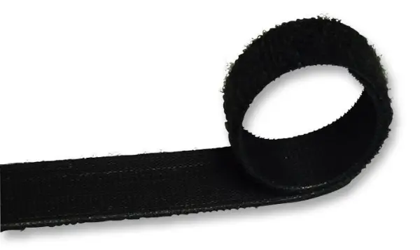 VELCRO® Brand Hook & Loop Fastener 15mm x 25m Reel - Black