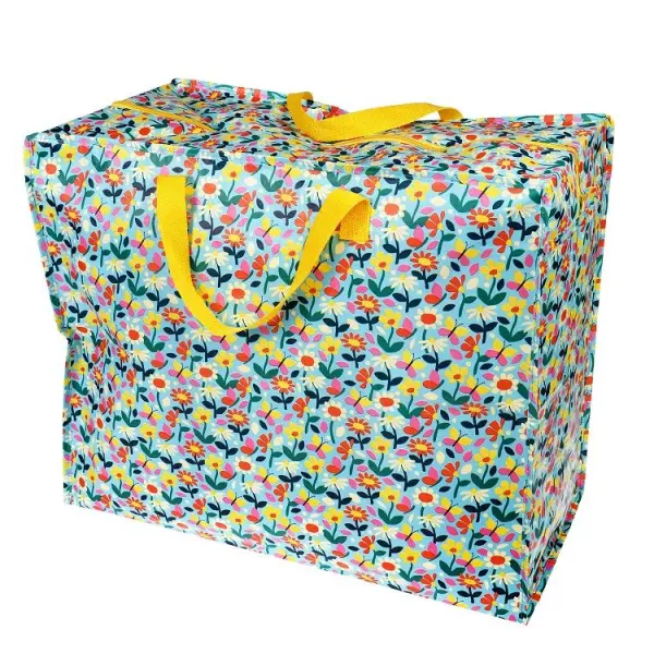 Rex London Zipped Shopper Bag Butterfly Garden 48 x 55 x 28 cm