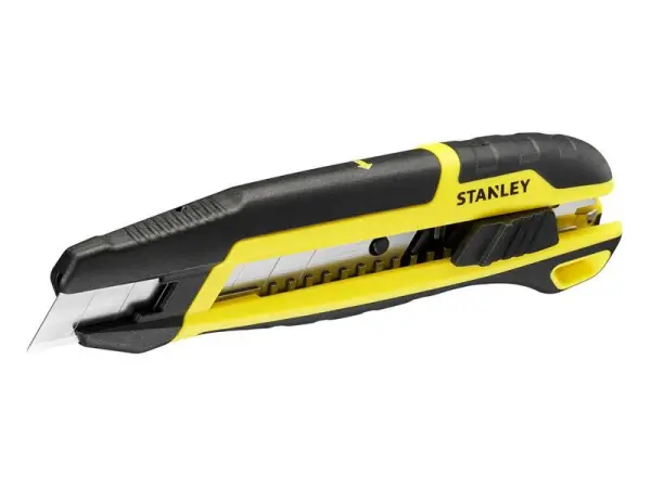 STANLEY Slide Snap-Off Knife with Blade Breaker, 18mm