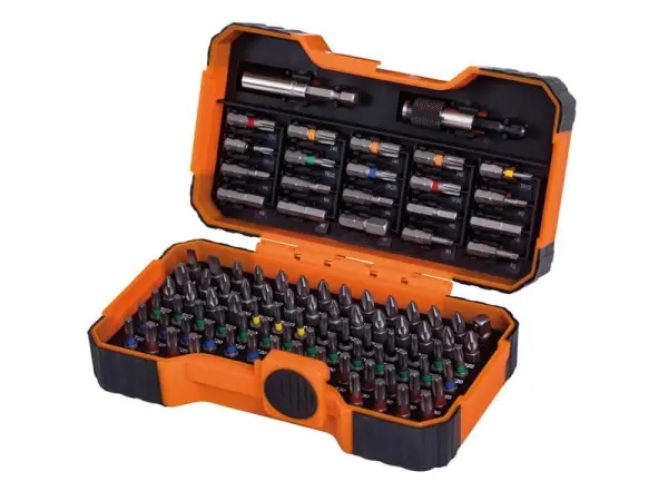 Bahco 59/S100BC 100-Piece Colour-Coded Bit Set