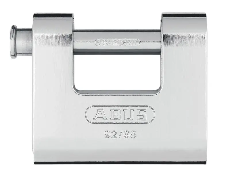 ABUS Cadeado Monobloco 92/65mm com Corpo em Latão, Chave Igual KA8511