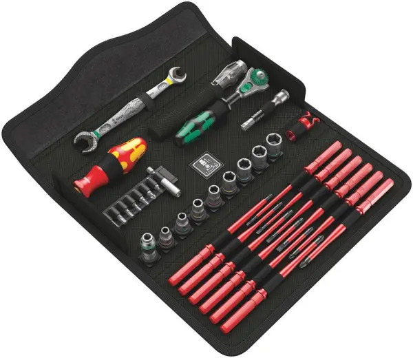 Wera Kraftform Kompakt W 1 Maintenance, 35 in 1 Set Alatan Skru