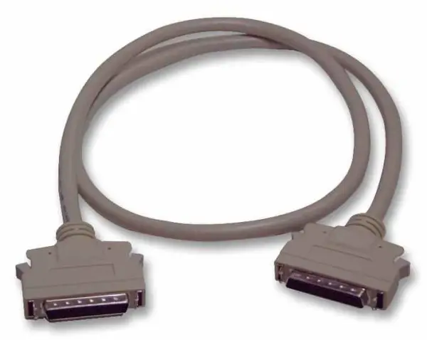 PRO SIGNAL SCSI 2 50-Pin D-Sub Male-to-Male Lead, 1m
