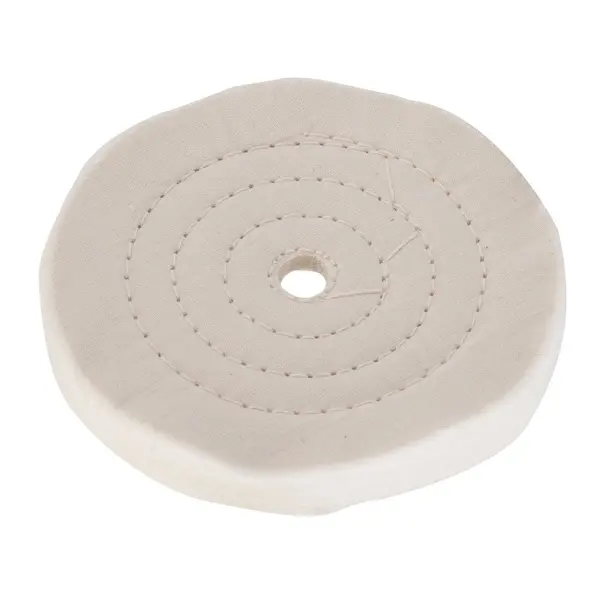 Silverline 150mm Double-Stitched Buffing Wheel