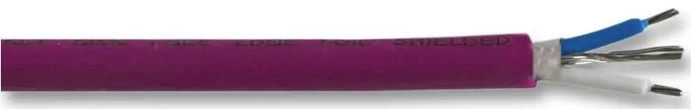 Câble audio professionnel Van Damme Classic XKE 2 brins, violet, bobine de 100m