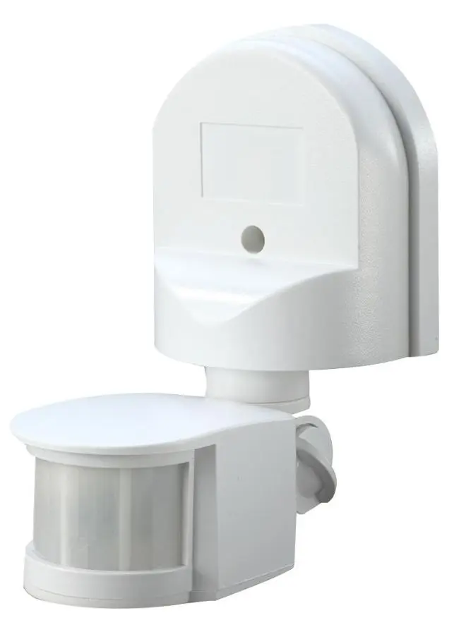 PRO ELEC - 180 Grad PIR-Sensor, IP44, weiß