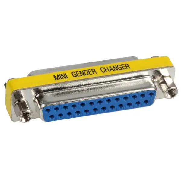 Multicomp Pro 25 Pin D-Sub Female to Female Gender Changer Adapter