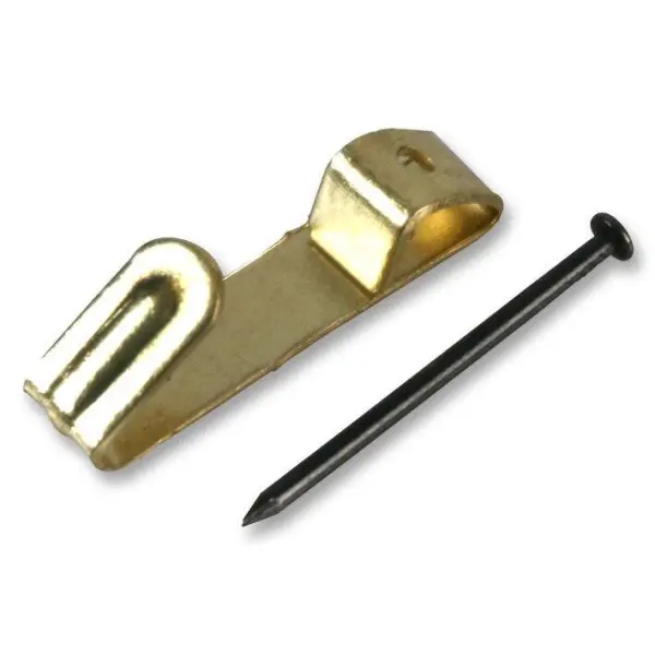 Duratool Single Picture Hanging Hook & Pin, Pack of 100, 23g