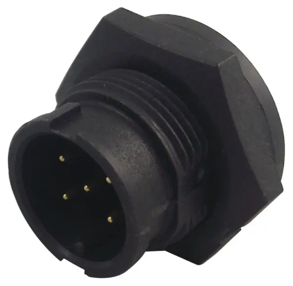 MULTICOMP Panelový konektor, 5A, 5-pólový, IP67, vodotěsný