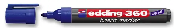 EDDING Bullet Tip Whiteboard Marker Pen - Blue