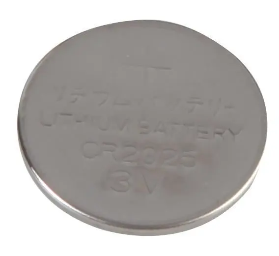 PRO ELEC Pila a Bottone al Litio CR2025, 3V 150mAh, Confezione da 5