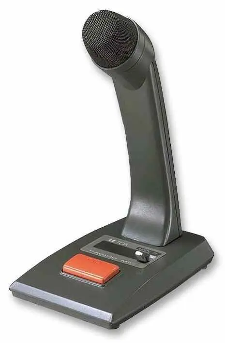 TOA ELECTRONICS - Mikrofon Panggilan Meja, Soket DIN