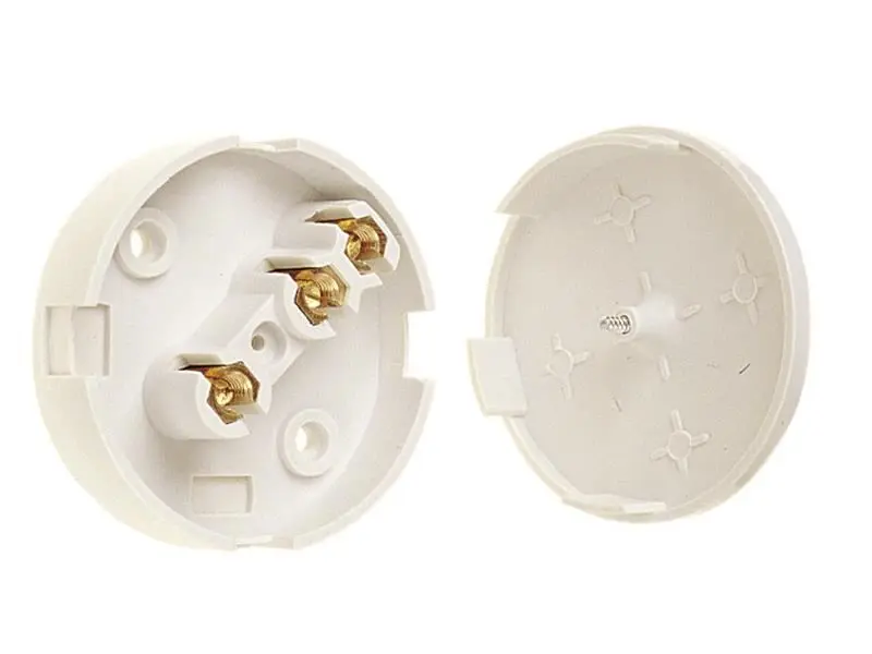 Dencon Scatola di Giunzione a 3 Terminali, 30A, Bianca