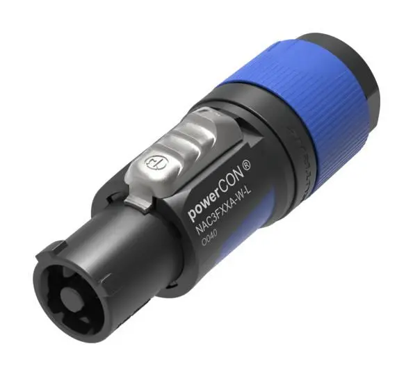 NEUTRIK PowerCON XX Power In Locking Socket, 3 Pole, Screw Terminal - 10mm 16mm