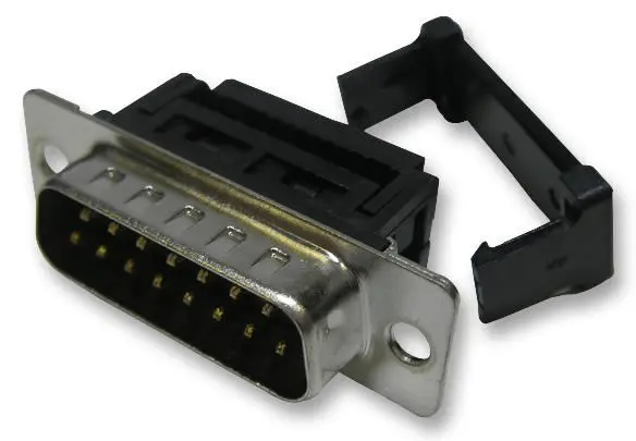 HiLo Conector D-Sub Macho de 15 Pines IDC, Terminación por Soldadura