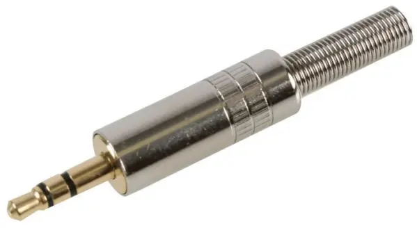 PRO SIGNAL 3.5mm Jack Plug, 3 Pole, Gold Plated