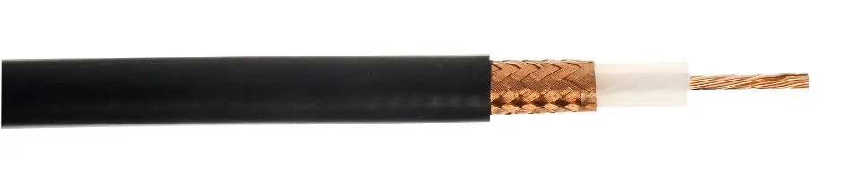 WEBRO URM76 50歐姆同軸電線 黑色PVC 100米卷裝