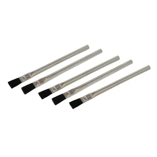 Silverline Solder Flux Brushes, 15mm, 5-Pack
