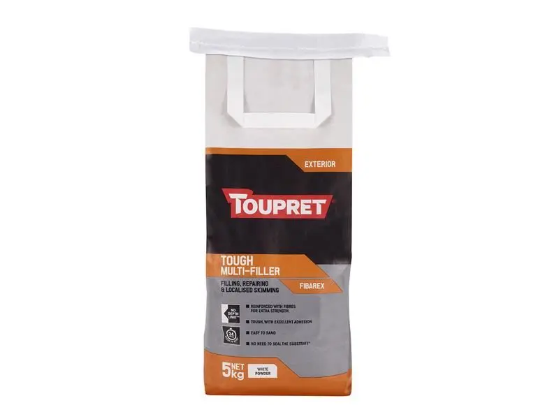 Toupret Relleno Multiusos Resistente 5kg para Exteriores