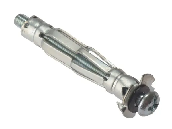 ForgeFix Cavity Wall Anchor ZP M5 x 65mm, Zinc Plated, Pack of 10