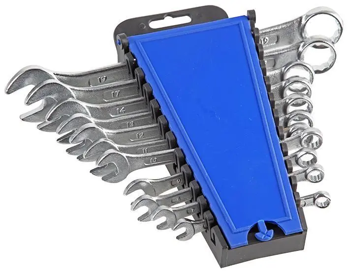 Duratool - Sraith Speansaí Comhcheangail 11-Bhídeach, Cróm Vanadaim