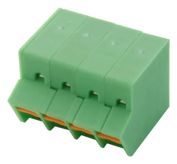 Phoenix Contact 4-Way Wire-to-Board Terminal Block, 3.5mm, Push-In, 16 AWG