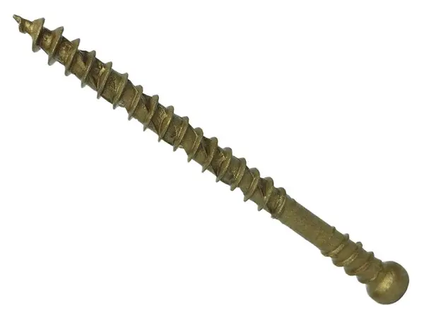 ForgeFix Sceana Adhmaid TORX®, Ceann Laghdaithe, Donn 4.5x50mm, T15, Pacáiste 6