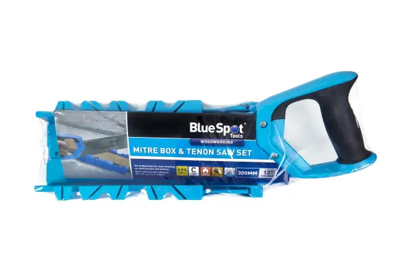Blue Spot Tools 300毫米斜切盒与榫锯套装