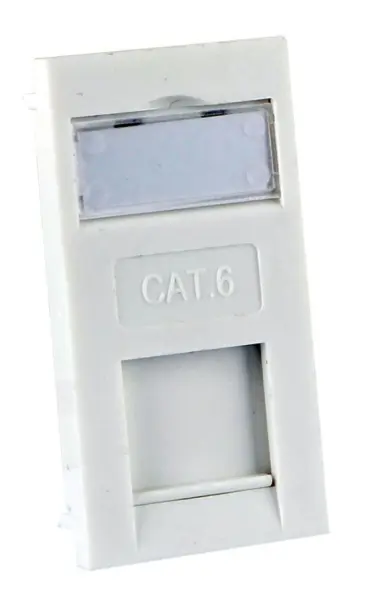 PRO SIGNAL Cat6 RJ45 壁面モジュール 50x25mm