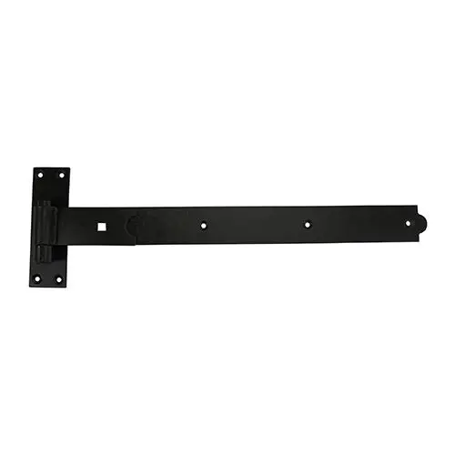 Timco - Pasangan Plat Band & Cangkuk Lurus - Hitam (Saiz 600mm - 2 Keping)