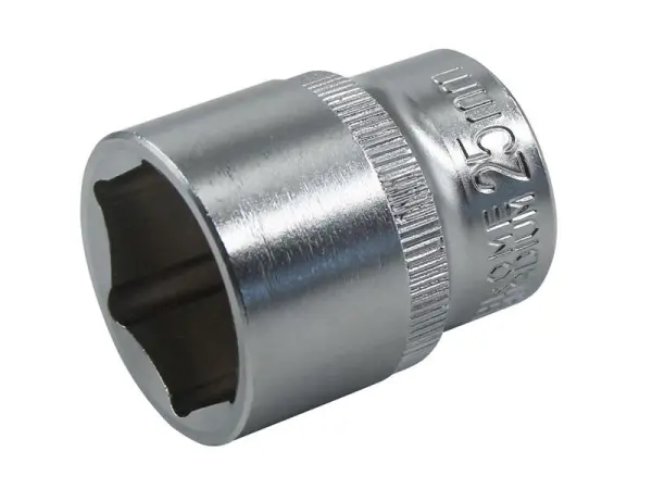 Faithfull Hex Sockets, 1/2in Drive - 25mm