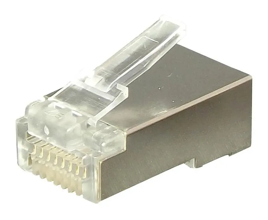 SPEEDY RJ45 Cat6 차폐형 커넥터 100개입