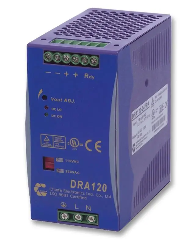 MULTICOMP PRO 27V DC 4.4A 120W DIN Rail Power Supply
