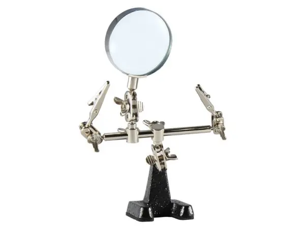 Weller Helping Hands Holder with Magnifier & 2 Arms