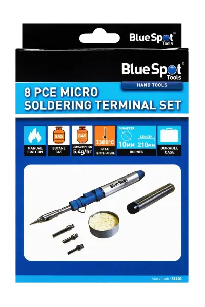 Blue Spot Tools - Set Terminal Pateri Mikro 8 Keping