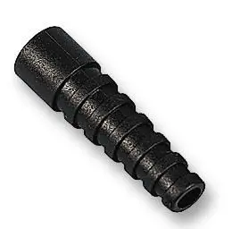MH CONNECTORS BNC RG59/62 케이블 스트레인 릴리프, 블랙, 10개입