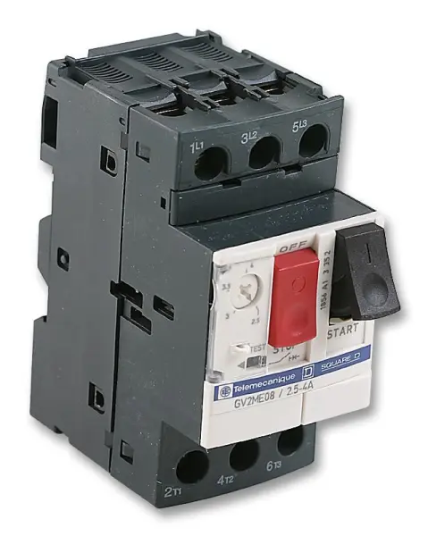 Telemecanique Sensors 3 Pole Circuit Breaker - 2.5A 4.0A