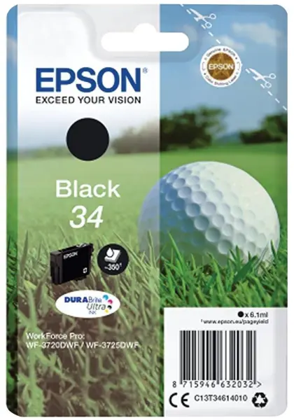 Epson Original 34 Black Ink Cartridge