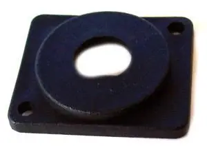 PENN ELCOM プラスチック製 リアマウントBNCブランキングプラグ