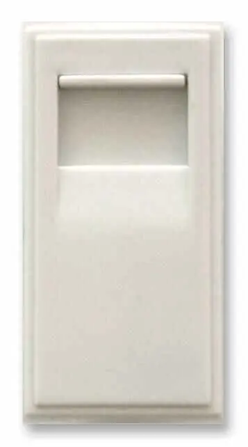 TRIAX Telephone Slave Euro Module, White, Krone
