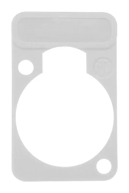 NEUTRIK - Plat Cangkerang D-sub, Putih