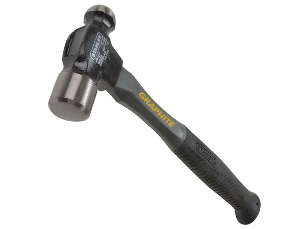 STANLEY Ball Pein Hammer, Graphite Shaft, 454g (16oz)