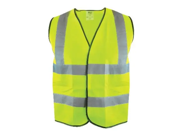Scan Hi-Vis Yellow Waistcoat, Class 2, XXXL (56in)