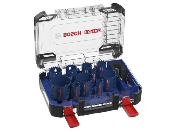 Bosch EXPERT Multi Material Hole Saw Set, 14 Piece