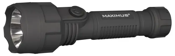 MAXIMUS 1W LED Handheld Torch, Black, 70lm