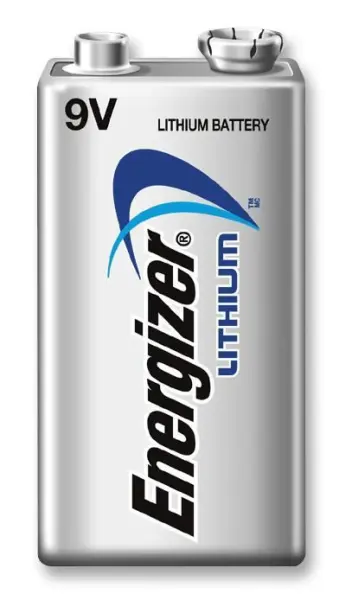 Energizer Ultimate Lithium 9V PP3 Batterij, 800mAh