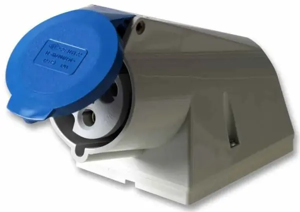 PRO POWER Socad CEE 32A, 2P+E, Gorm, IP44